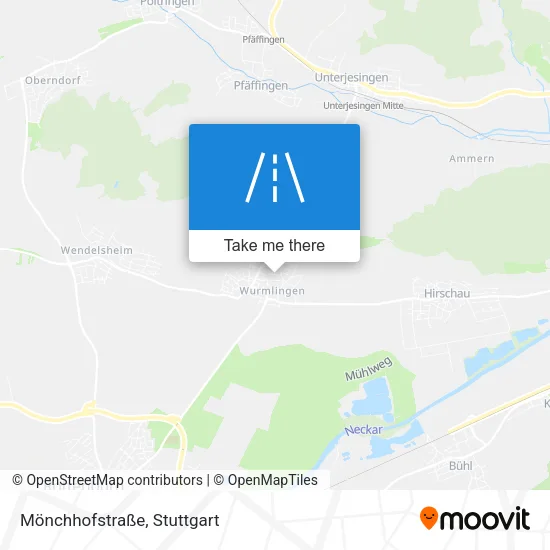 Карта Mönchhofstraße