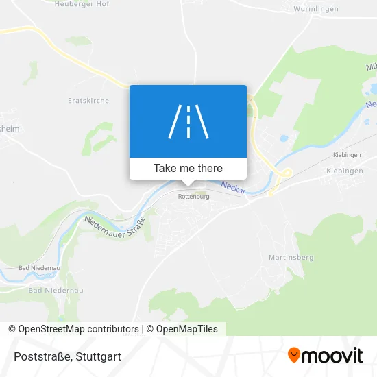 Poststraße map