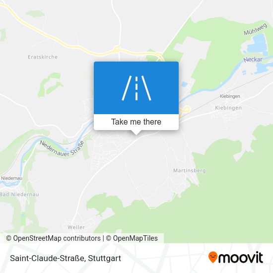 Saint-Claude-Straße map