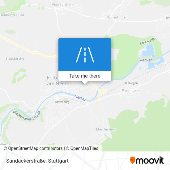 Sandäckerstraße map