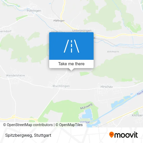 Карта Spitzbergweg