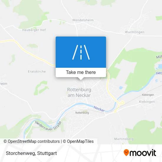 Карта Storchenweg