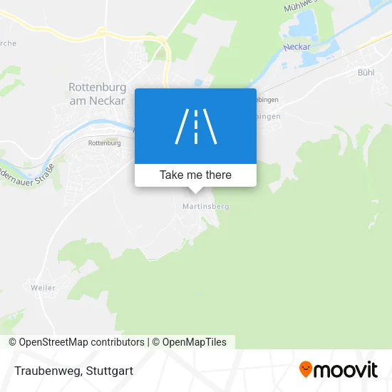 Карта Traubenweg