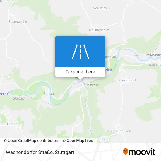 Карта Wachendorfer Straße