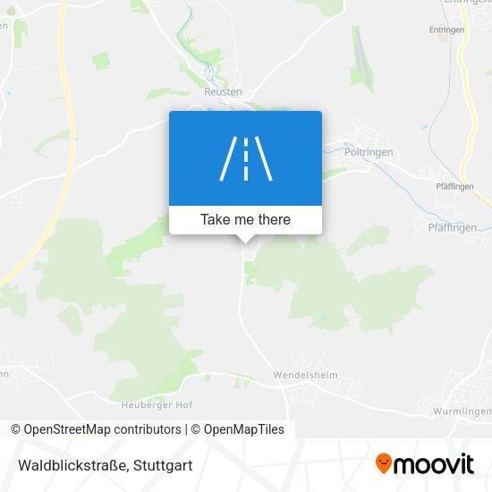 Waldblickstraße map