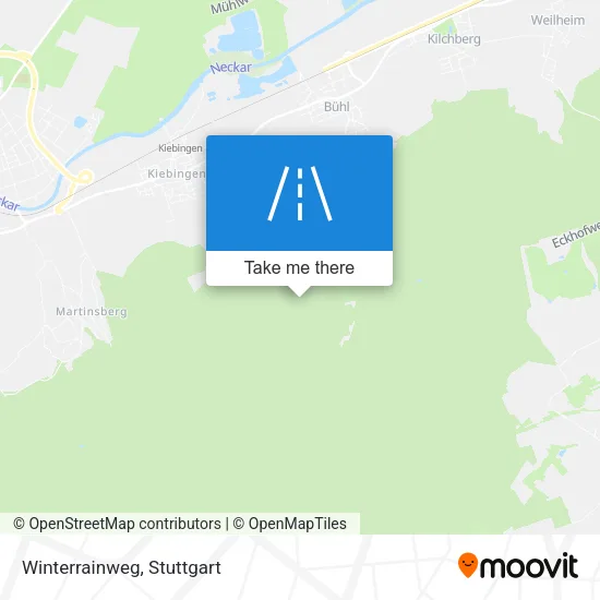 Карта Winterrainweg