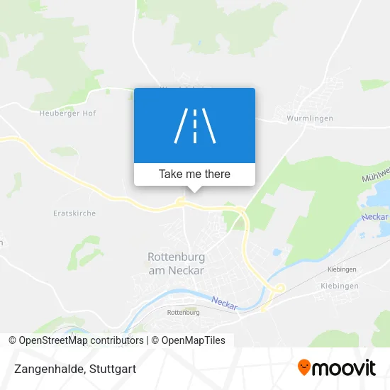 Карта Zangenhalde