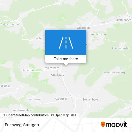 Карта Erlenweg