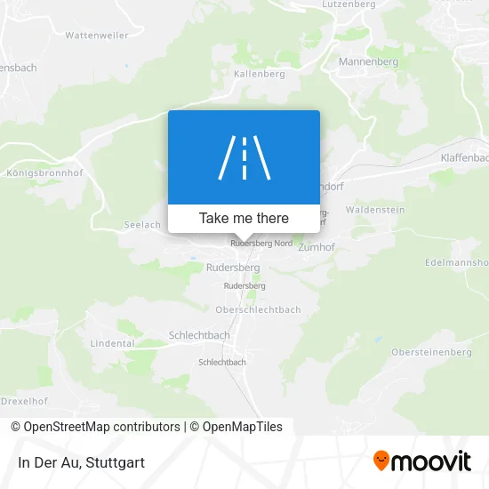 Карта In Der Au