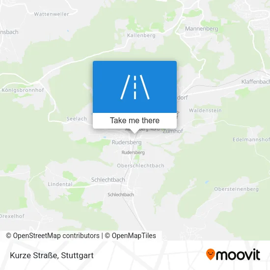 Карта Kurze Straße