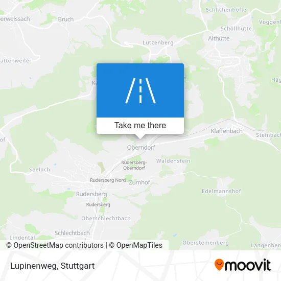 Lupinenweg map