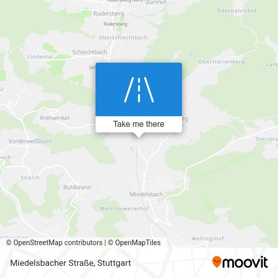 Miedelsbacher Straße map