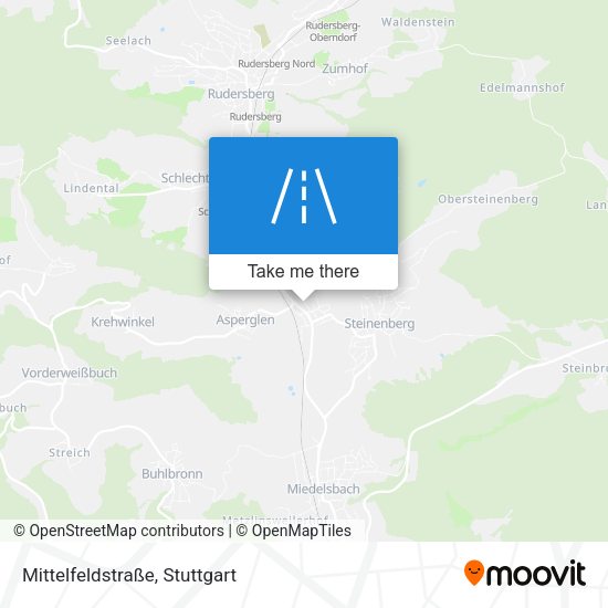 Mittelfeldstraße map