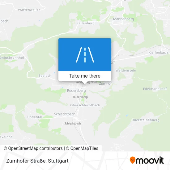 Карта Zumhofer Straße