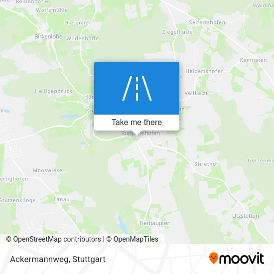 Карта Ackermannweg