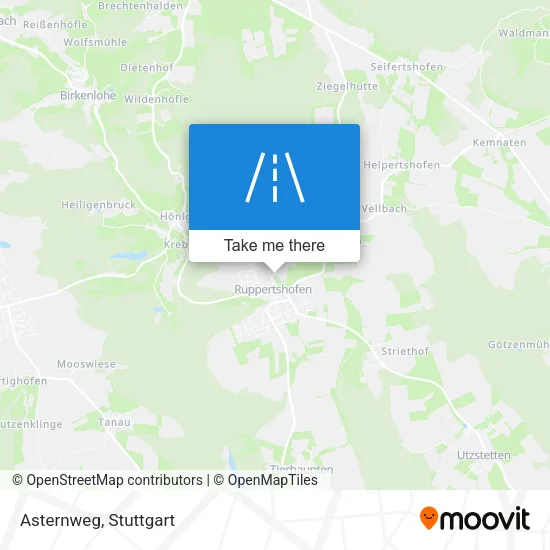 Карта Asternweg
