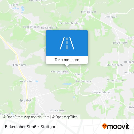 Birkenloher Straße map