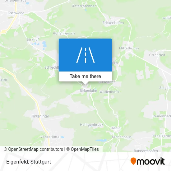 Карта Eigenfeld