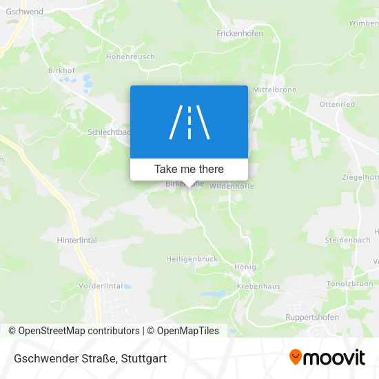 Gschwender Straße map