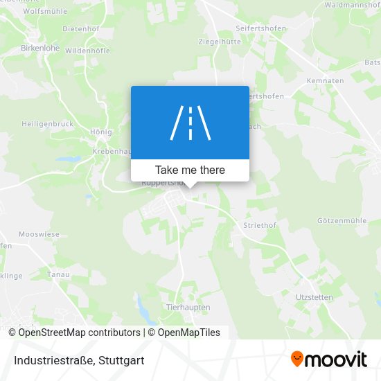 Industriestraße map