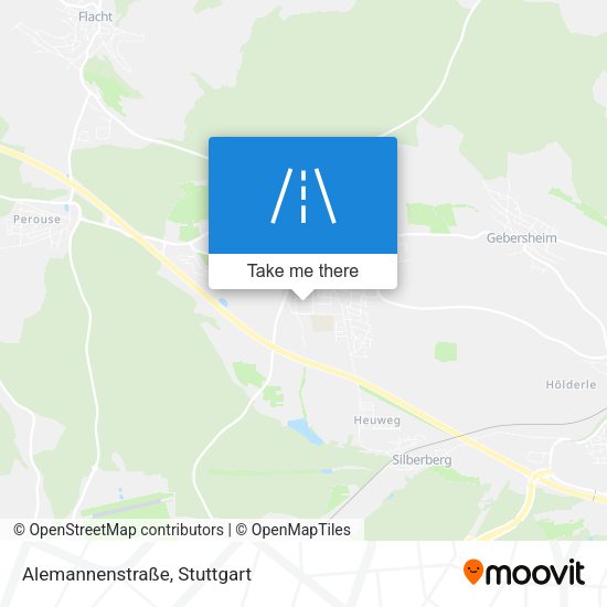 Alemannenstraße map