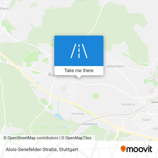 Alois-Senefelder-Straße map