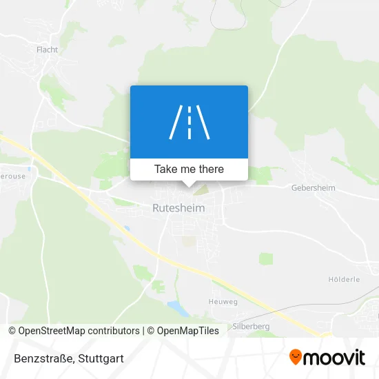Карта Benzstraße
