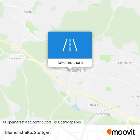 Карта Blumenstraße