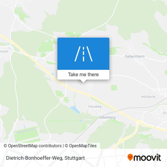 Dietrich-Bonhoeffer-Weg map