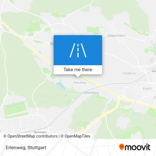 Карта Erlenweg