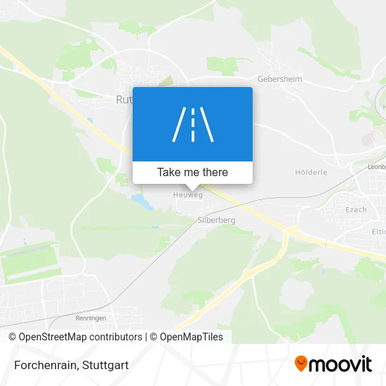 Карта Forchenrain