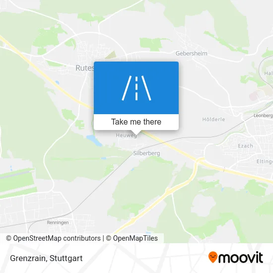 Grenzrain map