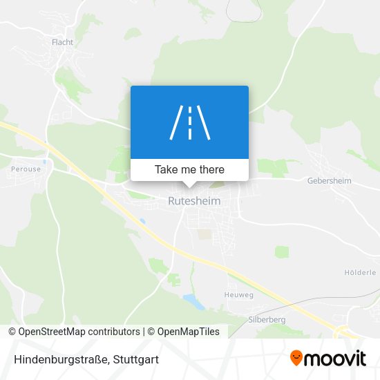 Hindenburgstraße map