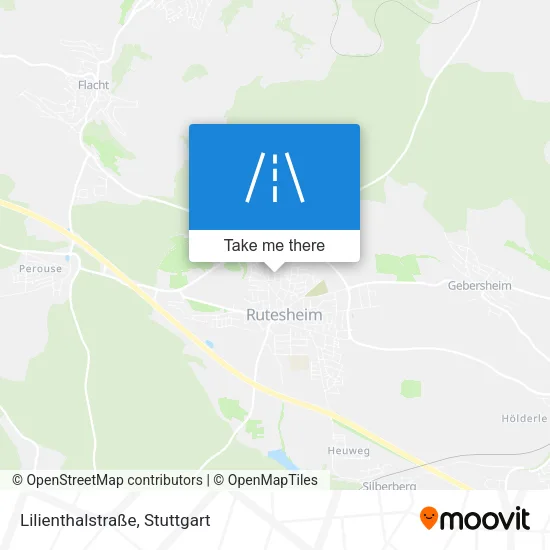 Карта Lilienthalstraße