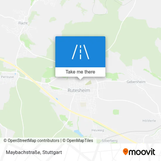 Карта Maybachstraße