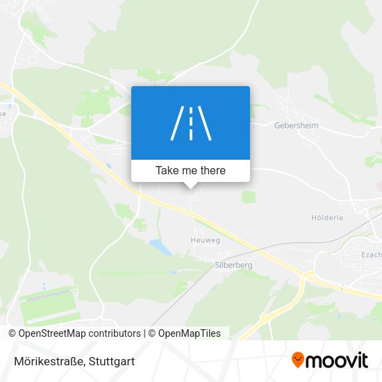 Mörikestraße map