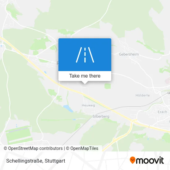 Карта Schellingstraße