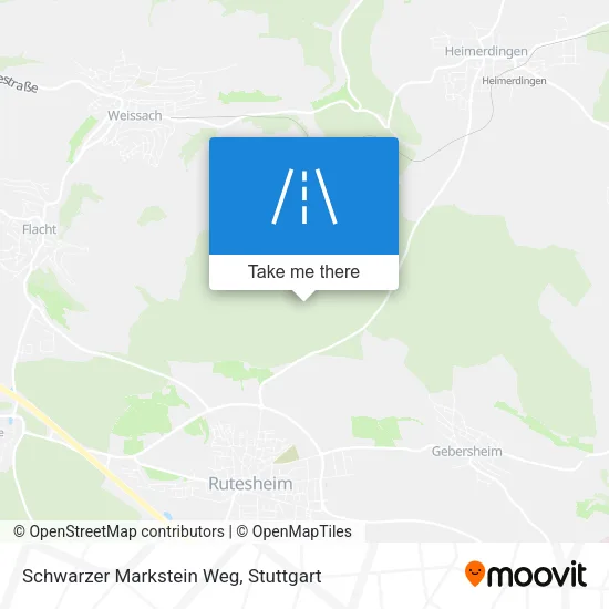 Карта Schwarzer Markstein Weg