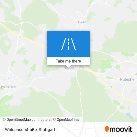 Карта Waldenserstraße