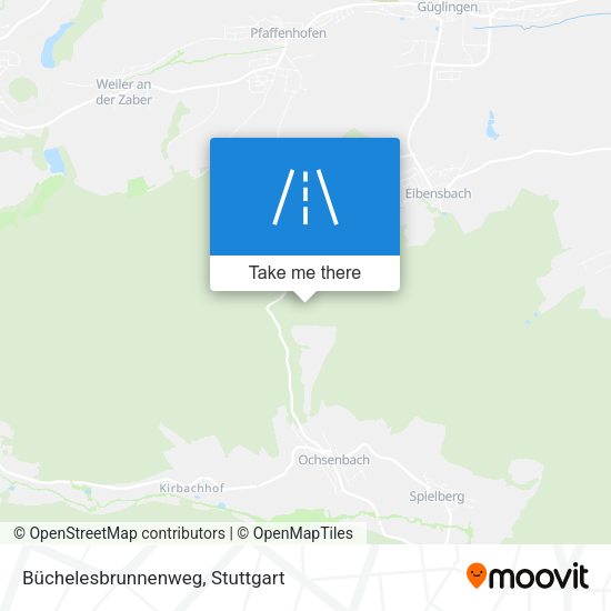 Büchelesbrunnenweg map