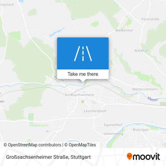 Großsachsenheimer Straße map