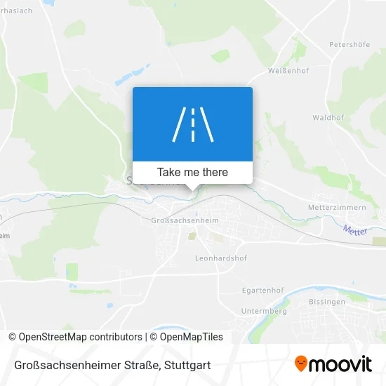Großsachsenheimer Straße map
