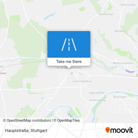 Hauptstraße map