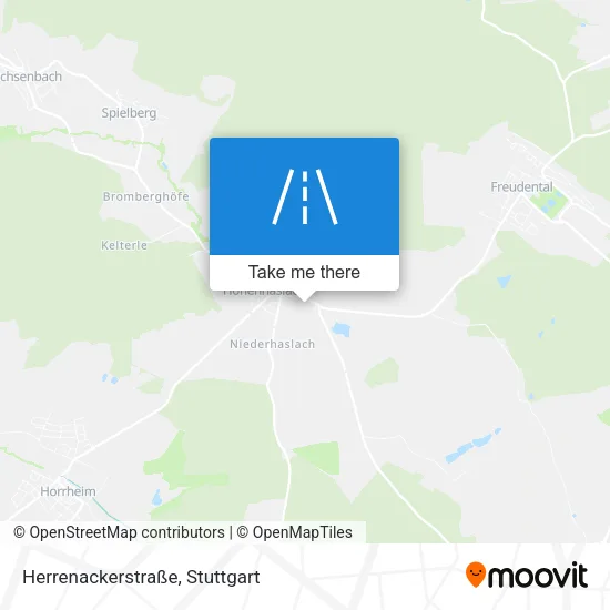 Карта Herrenackerstraße