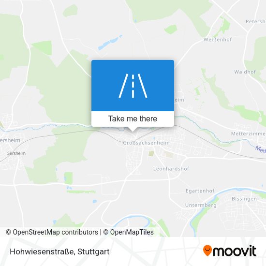 Hohwiesenstraße map