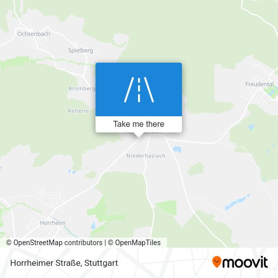 Horrheimer Straße map