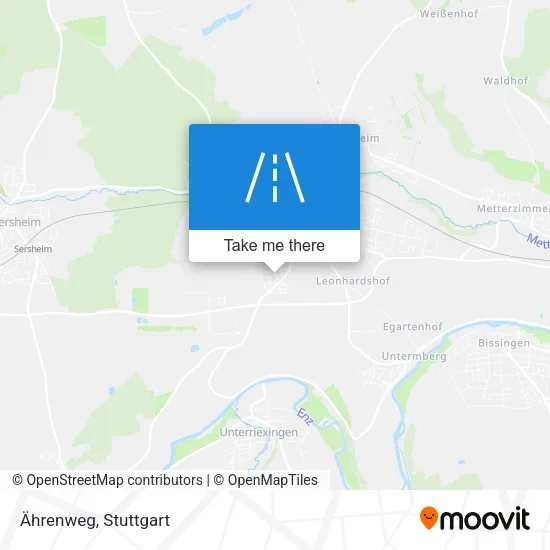 Карта Ährenweg