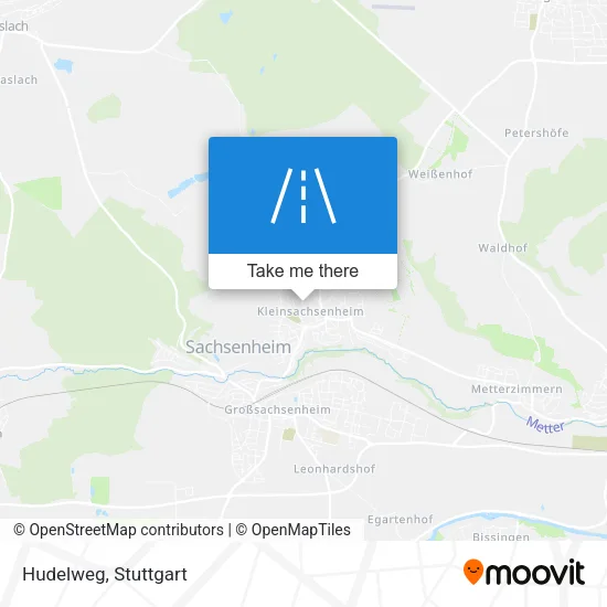 Карта Hudelweg