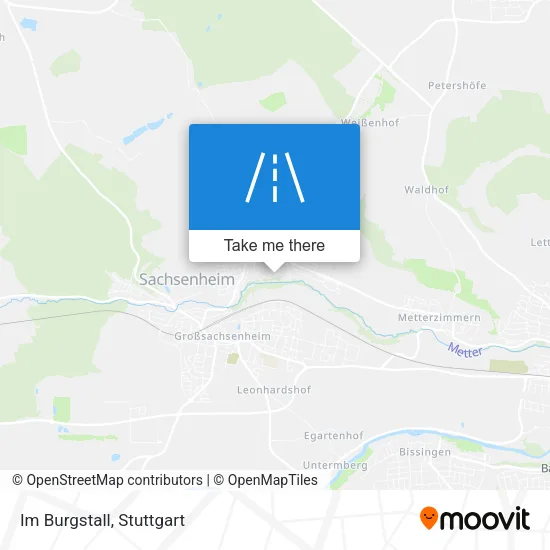 Im Burgstall map