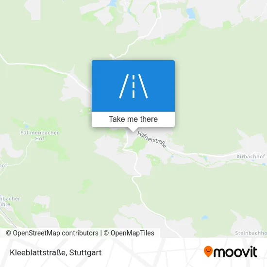 Kleeblattstraße map
